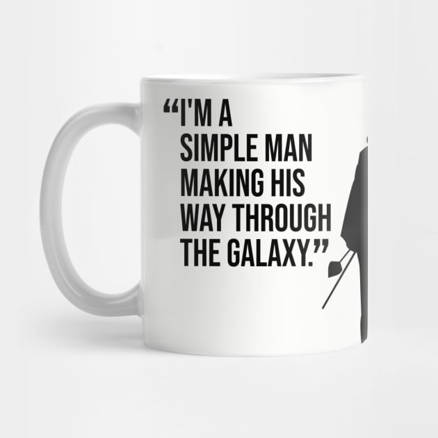 FETT Simple Man Quote by Gimmickbydesign